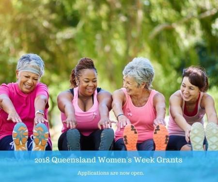 Queensland Women's Week 2018 grants now open