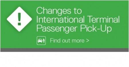 Passenger Pick-Up at the International Terminal Has Changed